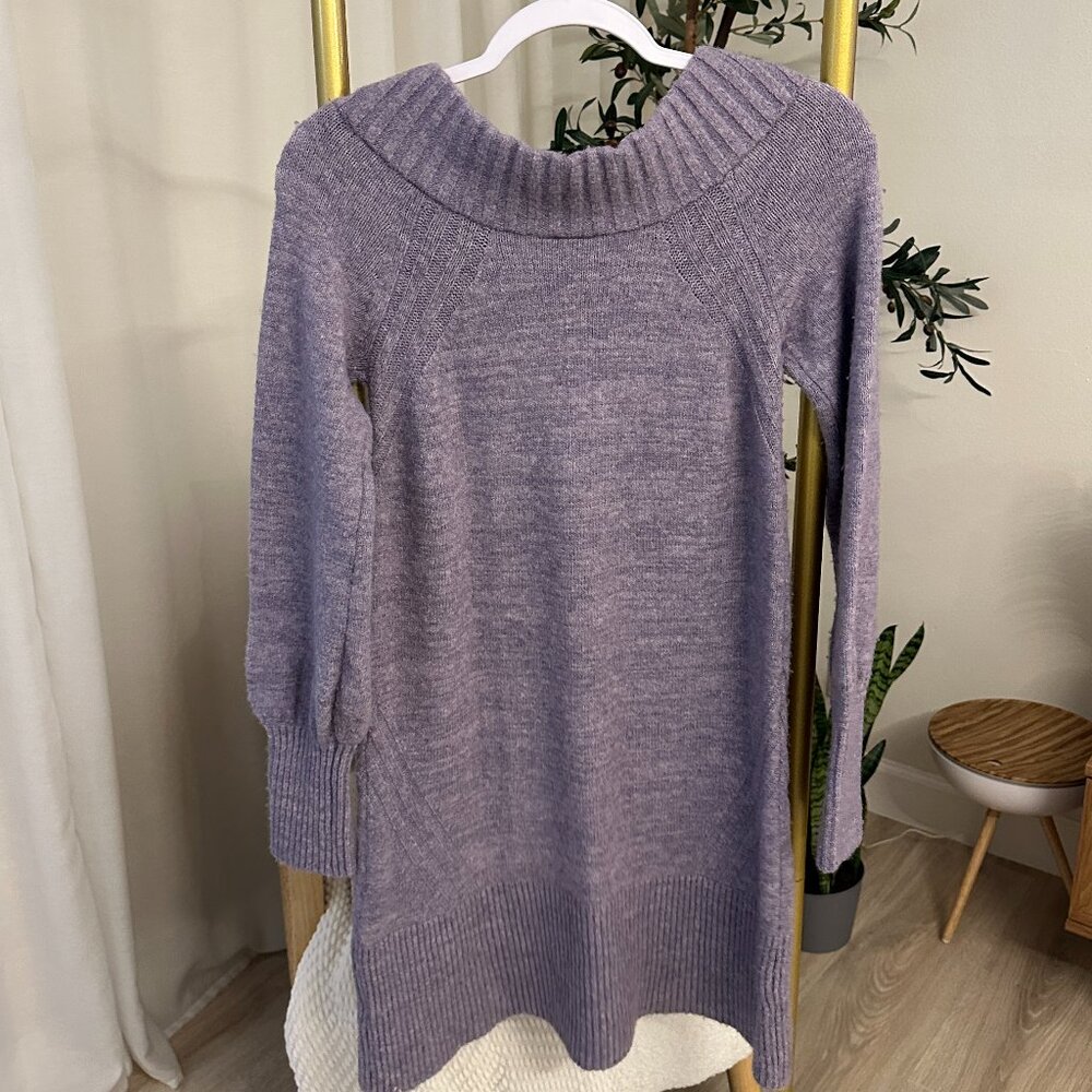 Anthropologie Lavender Sweater Dress